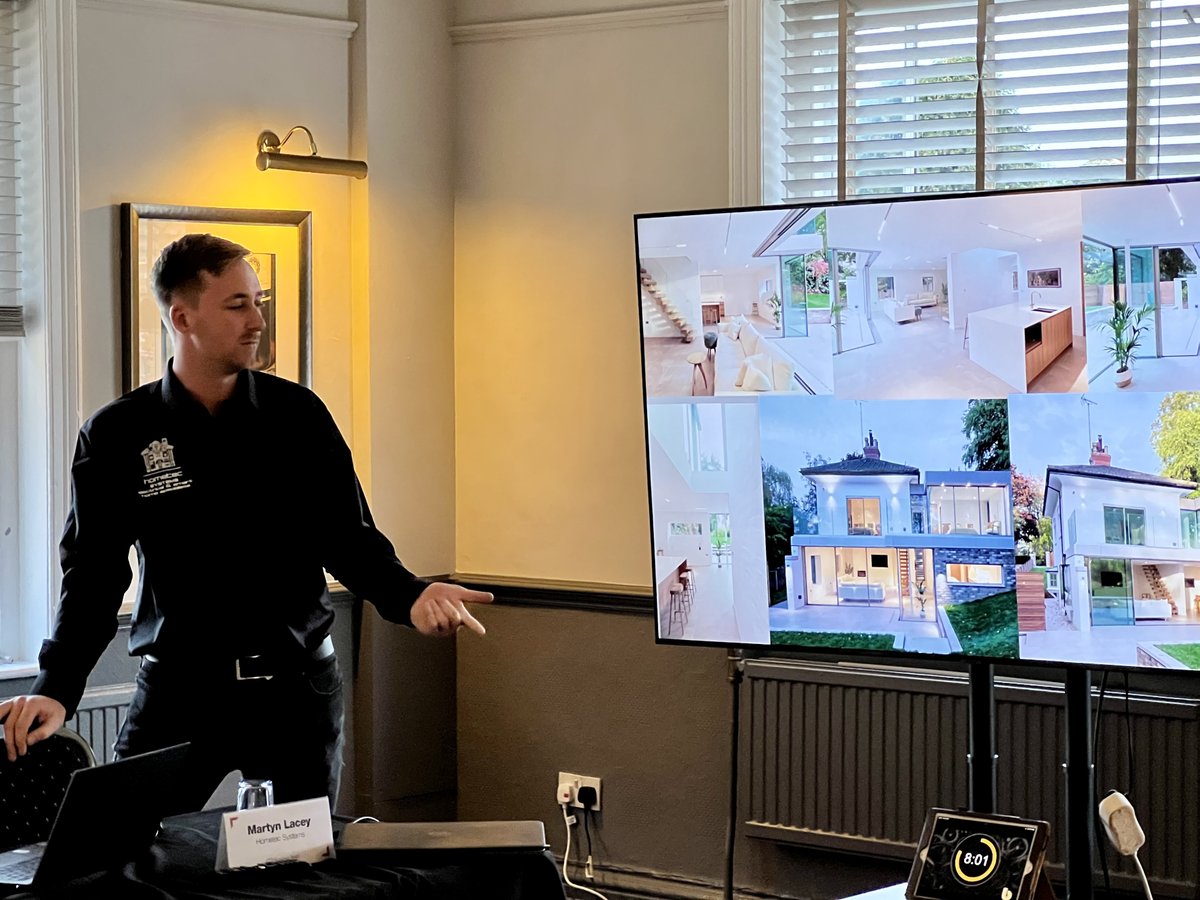 Nottingham_BNI's tweet photo. Last week we had the pleasure of a fantastic 10 minute presentation from Martyn Lacey of Hometec Systems. He showed us a bit about his history as an electrician, and his passion and expertise for Home Automation in particular really came through.
#networking #networkingevent https://t.co/0UUdhaBmqO
