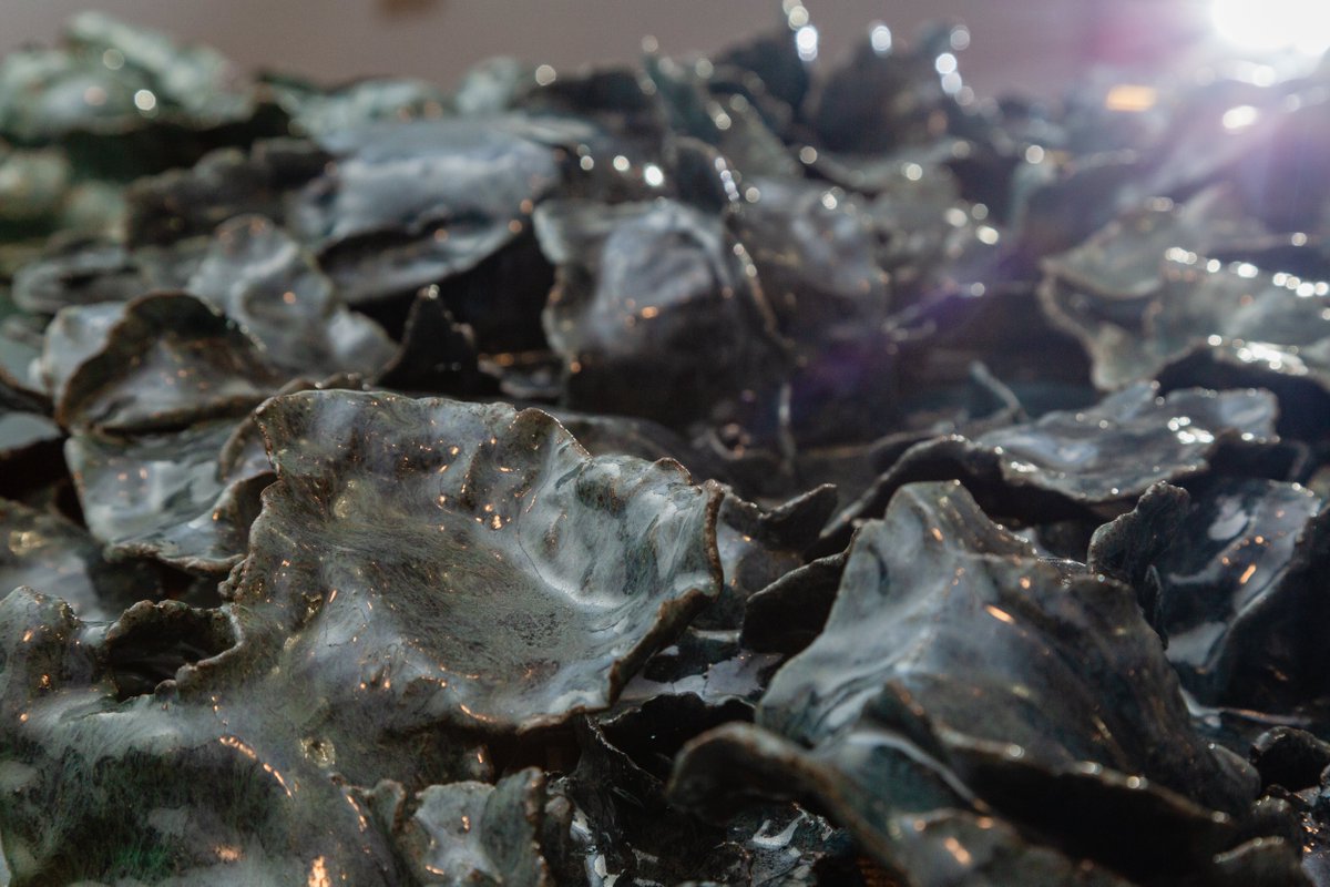 Have you seen <a href="/LitvinovaArtist/">Lera Litvinova</a> <a href="/EMarineBoard/">European Marine Board</a> #EMBracingtheOcean 'Under the Surface' art installation?

It highlights the #WarInUkraine and its impact on #MarinePollution in the #BlackSea.

🎥 A video about the process is now online: 👉 bit.ly/3yLVkVD

#BlackSeaLitterFree