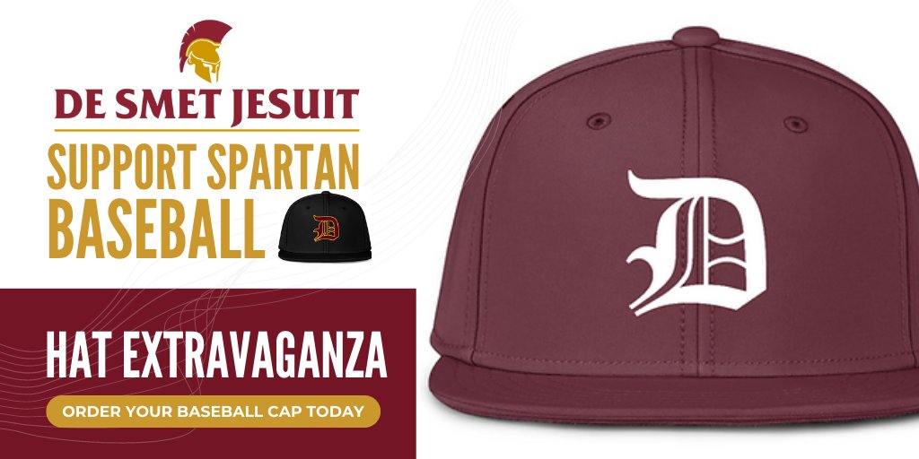 Now taking orders for DSJ Spartan baseball caps. Sale ends 10/30. bit.ly/3TpyqeU