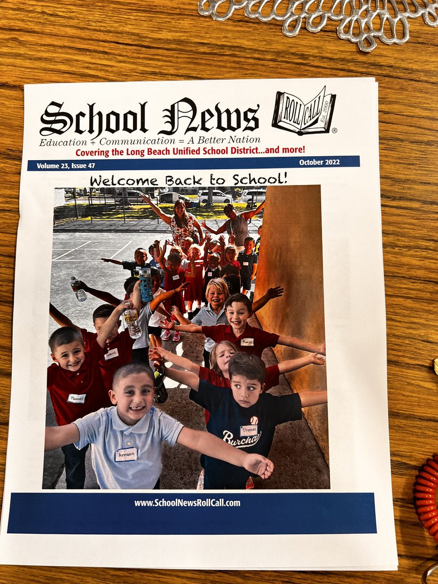 HelenMakridis's tweet photo. TK Burcham Bobcats are making news.   #proudtobelbusd https://t.co/Y1xOp66vyX