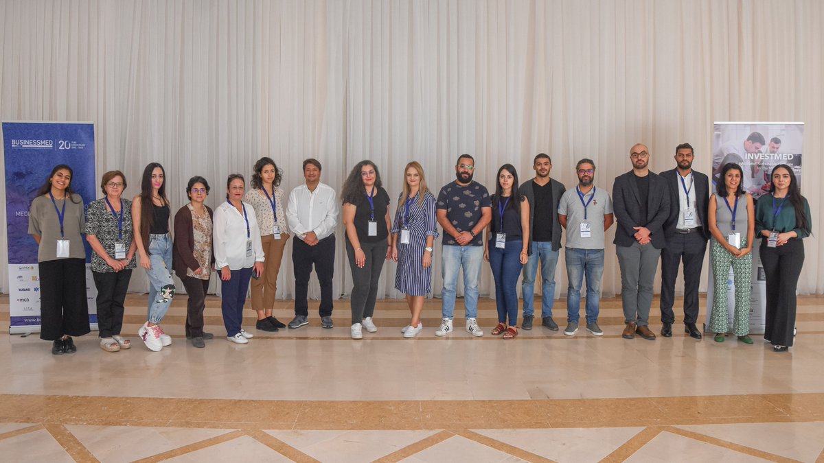 BUSINESSMED_Med's tweet photo. 🤔How can today &amp; future entrepreneurs better plan &amp; protect their own business ideas?

▶️#BUSINESSMED, in collaboration with @BeyondGroup_, is hosting the @InvestmedP training in 🇹🇳Tunis to help them assimilate &amp; be aware of the Intellectual Property &amp; dispel its misconceptions. https://t.co/d4AztOJiJx