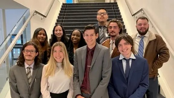 Our Model United Nations team shined at this year's Boston Area Model UN Conference! #MonmouthU students James Bellinger and Oliver Gaines took home speaking awards after competing on the largest committee. Read more in #MonmouthNow → https://t.co/mfyukrVLpJ https://t.co/jmyMxF9XFH