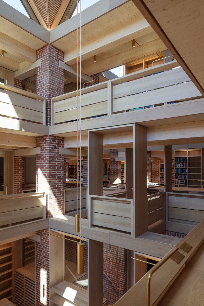 StoaneLighting's tweet photo. 2022’s @RIBA Stirling Prize has been awarded to The New Library, Magdalene College in Cambridge.
Working with @MaxFordhamLLP, our contribution is hundreds of bespoke luminaires repeated throughout interconnecting spaces.
https://t.co/N5NJN4u3Am
#stoanelighting #maxfordham https://t.co/liQ7r3zuVq