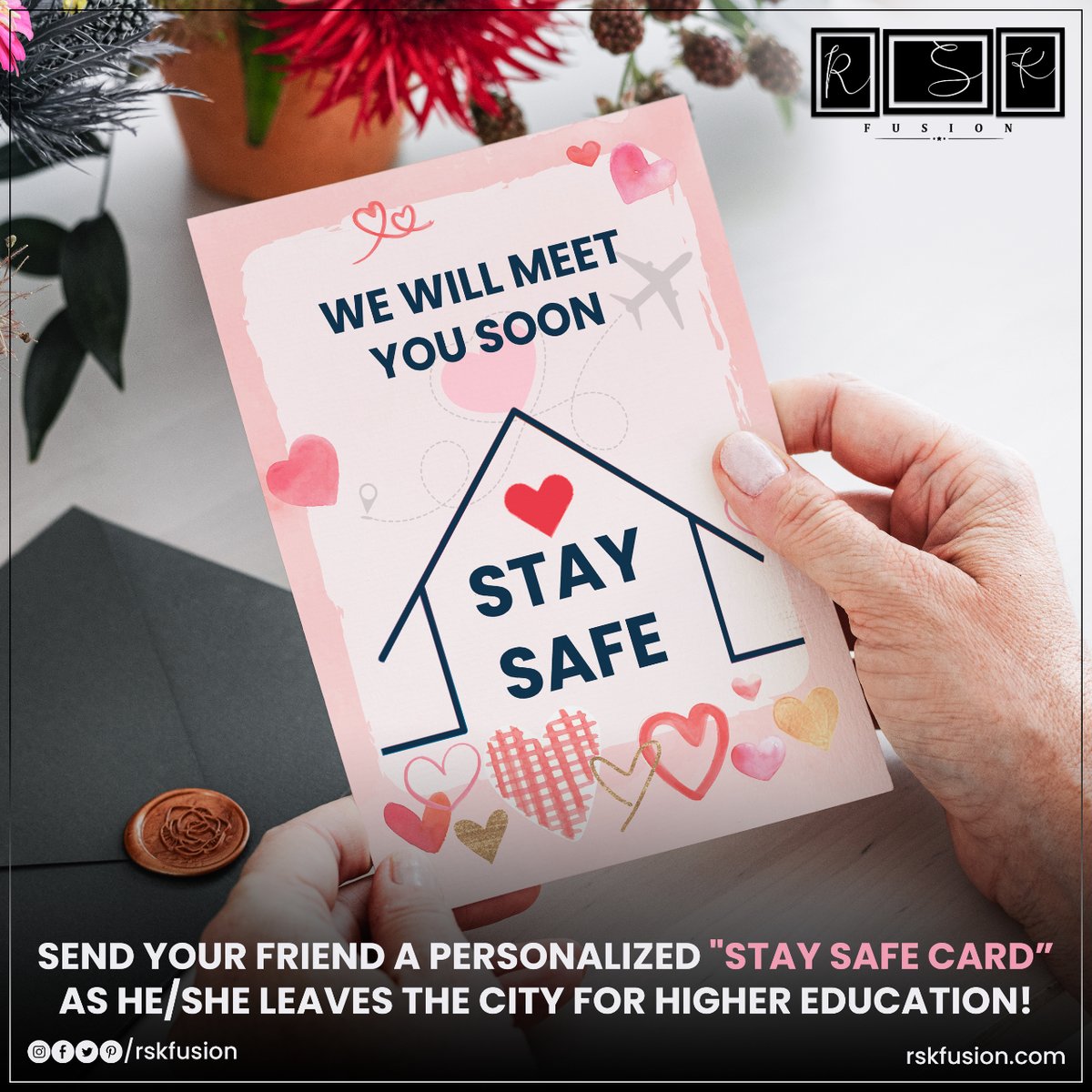 rskfusion's tweet photo. RSK Fusion helps you avail personalized "Stay Safe" cards in adherence to your color pallet!

Get customized Greeting cards now at https://t.co/40I7ykzOYb

#rskfusion #MissYoucards #Greetingcards #StaysafeCards #TrumpCard #uniquecards #anniversarycards #printablecards #cards https://t.co/heZPelNaVM