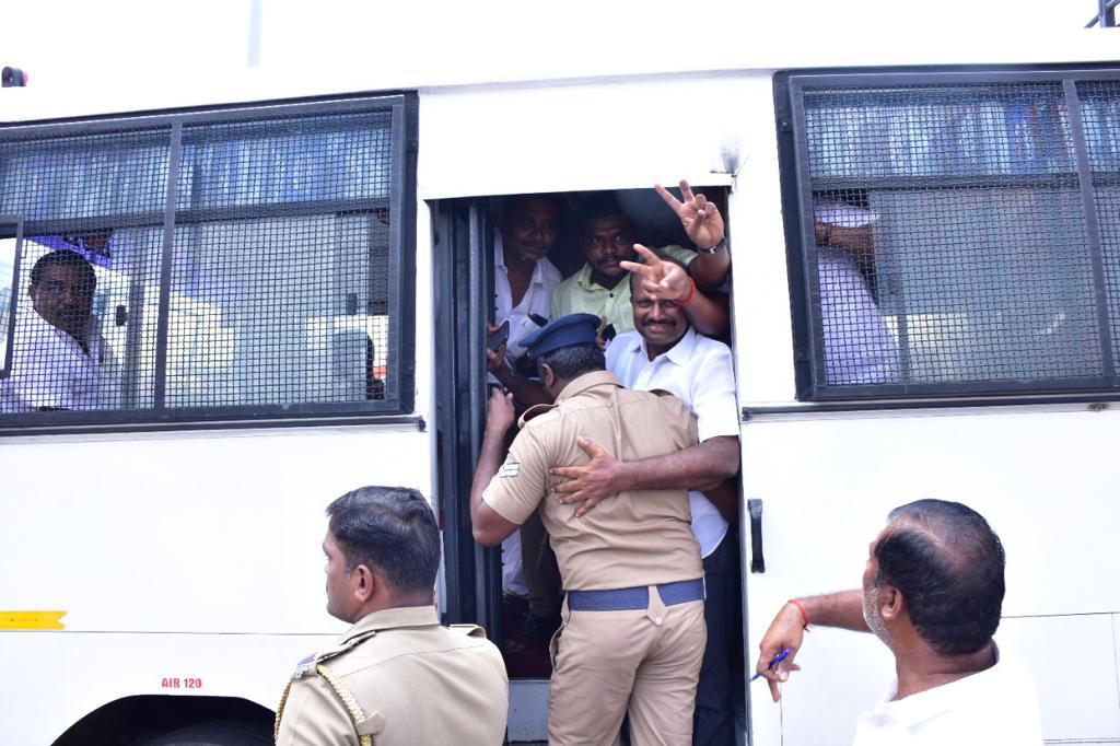 Deepakarur's tweet photo. Got Arrested in karur protest https://t.co/J1jgfeLyfH
