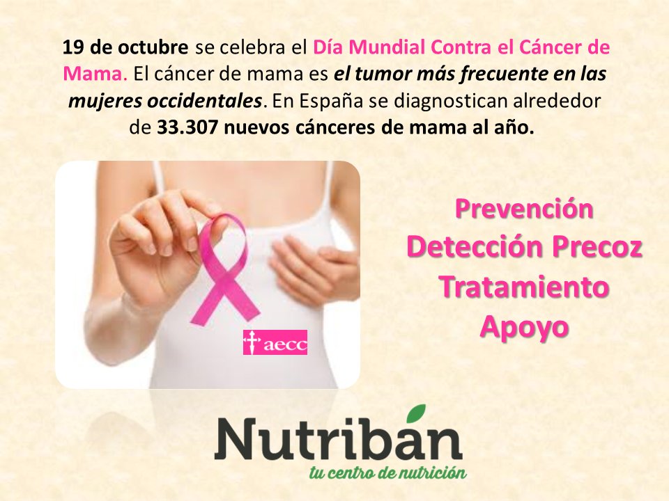 #diamundialcontraelcancerdemama 

♡ #Prevención
♡ #DetecciónPrecoz
♡ #Tratamiento
♡ #Apoyo

<a href="/Nutribandietas/">Nutribán</a>