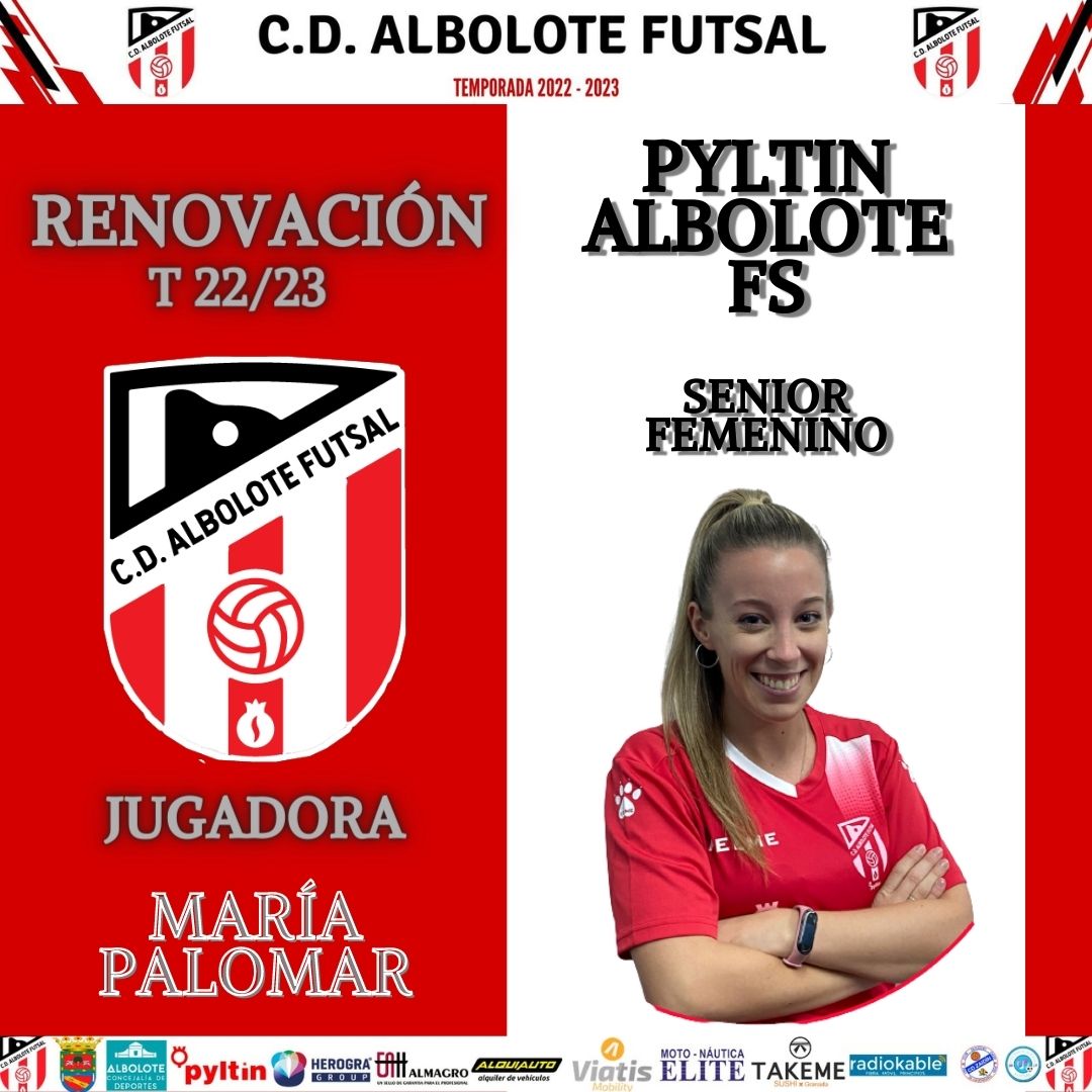 albolote_futsal's tweet photo. ✅ 𝐑𝐄𝐍𝐎𝐕𝐀𝐃𝐀𝐒 | María Ramírez, María Palomar y Alba  renuevan con el PYLTIN Albolote FS 

👉 Continuarán otra campaña en el senior femenino alboloteño

#VamosAFS #SomosAlbolote https://t.co/GBMwgcPzZM