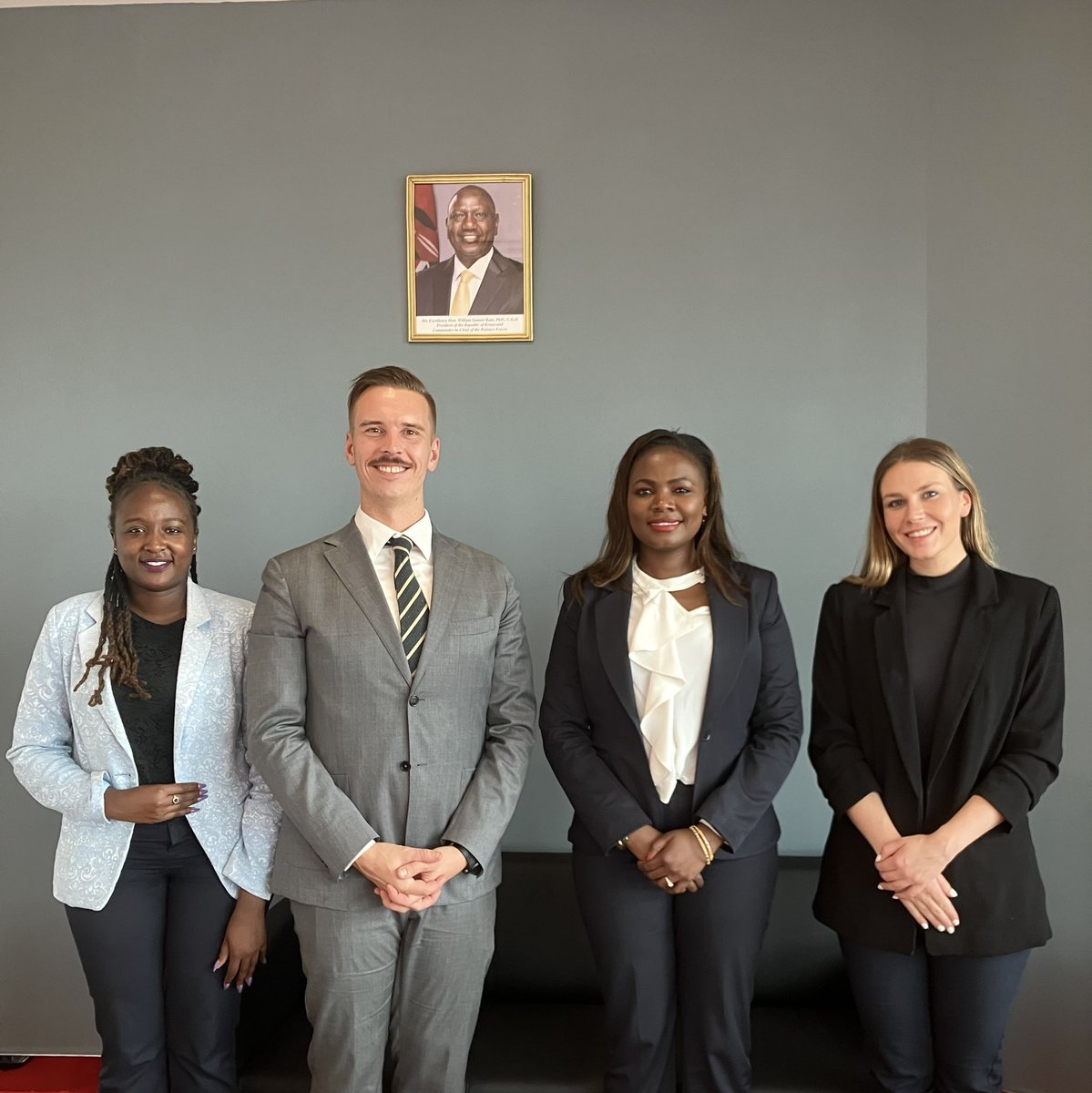 Very good and timely meeting with @NCIC Vice Chairperson <a href="/wambuiNyutu/">Wambui Nyutu, OGW</a> discussing the priorities of NCIC #postelection and the role of #youth #peacebuilding and social cohesion 🇰🇪🇫🇮