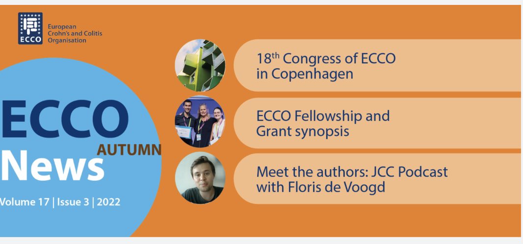 ign76's tweet photo. Happy to announce that the Issue 3 of ECCO News is out! 💥

A taste of ECCO23, grants, JCC podcast…

Thanks to everyone that contributed to this common effort 👍🏻

Check it out!!! 

@alearmuzzi @NuhaZsurgeon @SSiakavellas @bribarberio @Y_ECCO_IBD @my_ueg 

https://t.co/FlPDqtKX2N https://t.co/UdfKnxBwxm