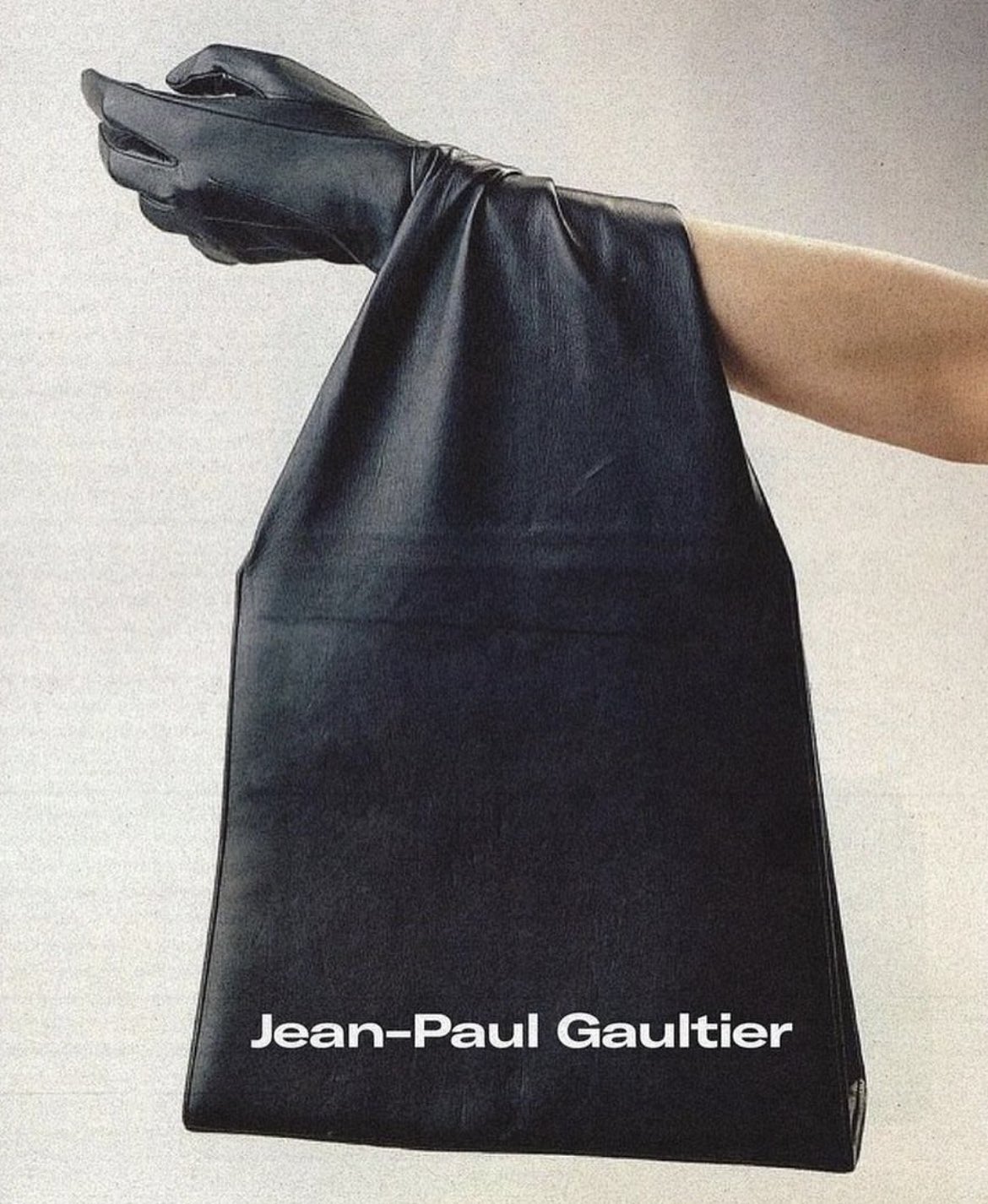 CONNOR on X: Jean Paul Gaultier's glove bag (1980s) vs Balenciaga's SS23 glove  bag  / X