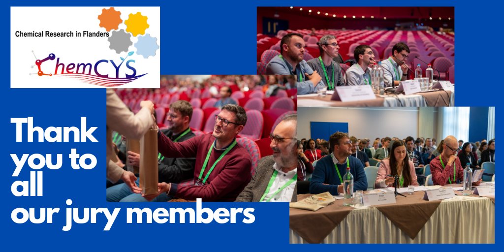 CRF - Chemical Research in Flanders (@crf_symposium) on Twitter photo Thank you to our jury members, you all did an excellent job! #CRFChemCYS2022 <a href="/ChemCYS/">ChemCYS</a> <a href="/CStevens_UGent/">Christian Stevens</a> <a href="/T_He_GreenChem/">T. Heugebaert Green Chemistry Group</a> <a href="/MarliesVanBael1/">Marlies Van Bael</a> Thank you to our jury members, you all did an excellent job! #CRFChemCYS2022 <a href="/ChemCYS/">ChemCYS</a> <a href="/CStevens_UGent/">Christian Stevens</a> <a href="/T_He_GreenChem/">T. Heugebaert Green Chemistry Group</a> <a href="/MarliesVanBael1/">Marlies Van Bael</a>