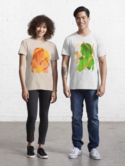 The twins are now up on my Redbubble!   