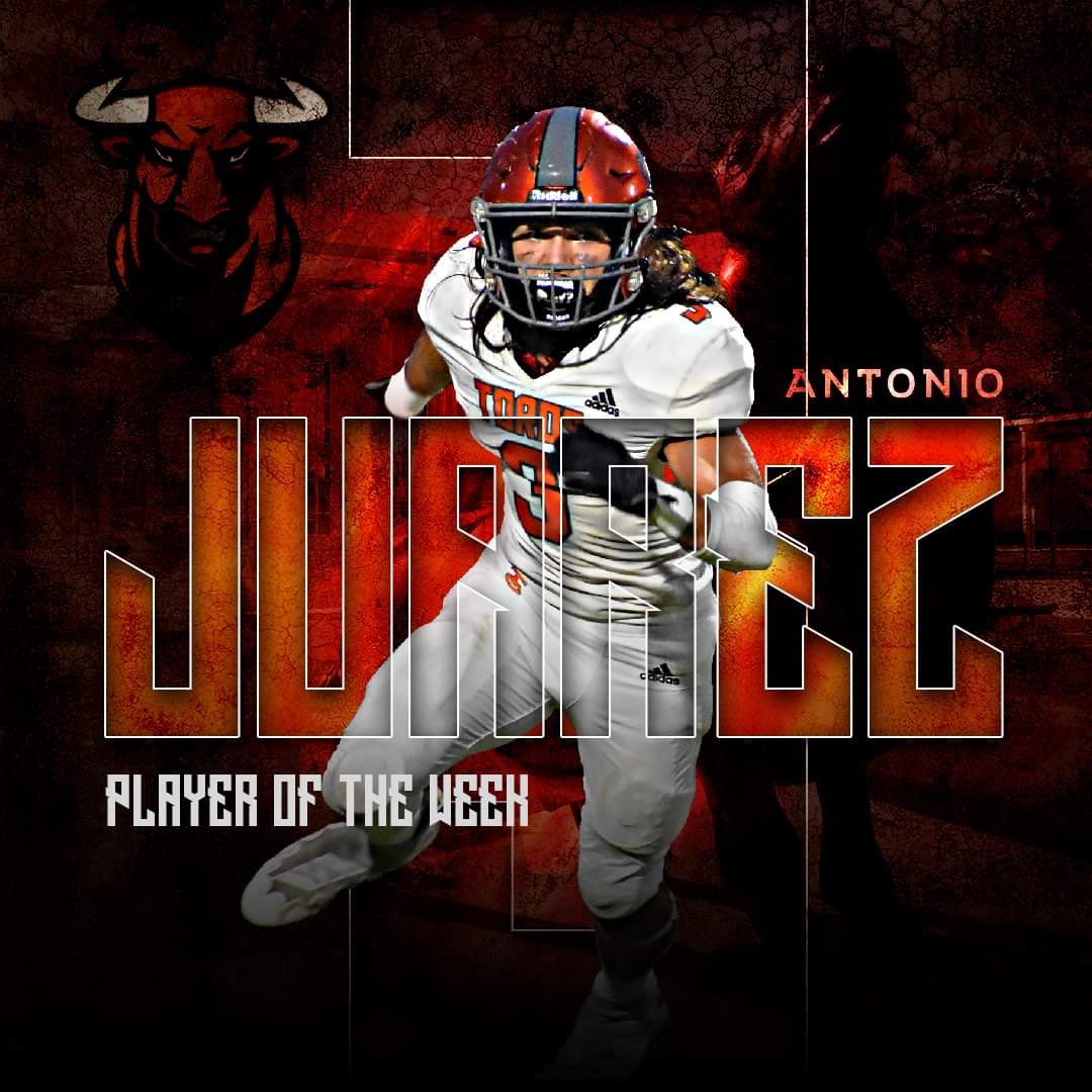 TCHSTorosFB's tweet photo. Tough loss on Friday night but we still have to recognize our Varsity Players of the Week! #hornsup

Antonio Juarez
Musa Shaban @ShabanM58
Kaiz Ragland @Kastrointhecut 

Congratulations Gentlemen! https://t.co/syXoQ02LXe