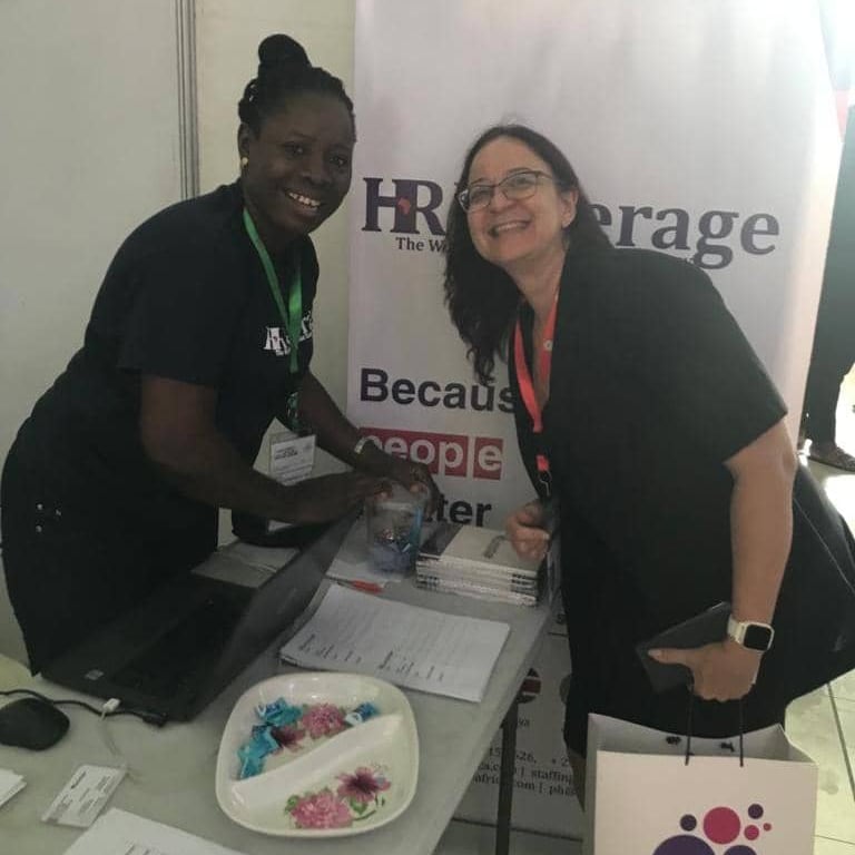 HRLAfrica's tweet photo. @HRLAfrica representative with Linda Coetzee Director of Regenesys Business School Nigeria at the ongoing HR conference in Port-harcourt
#hrconsultingcompany
#staffing
#peocompany
#staffoutsourcing https://t.co/lNhP3o53Py