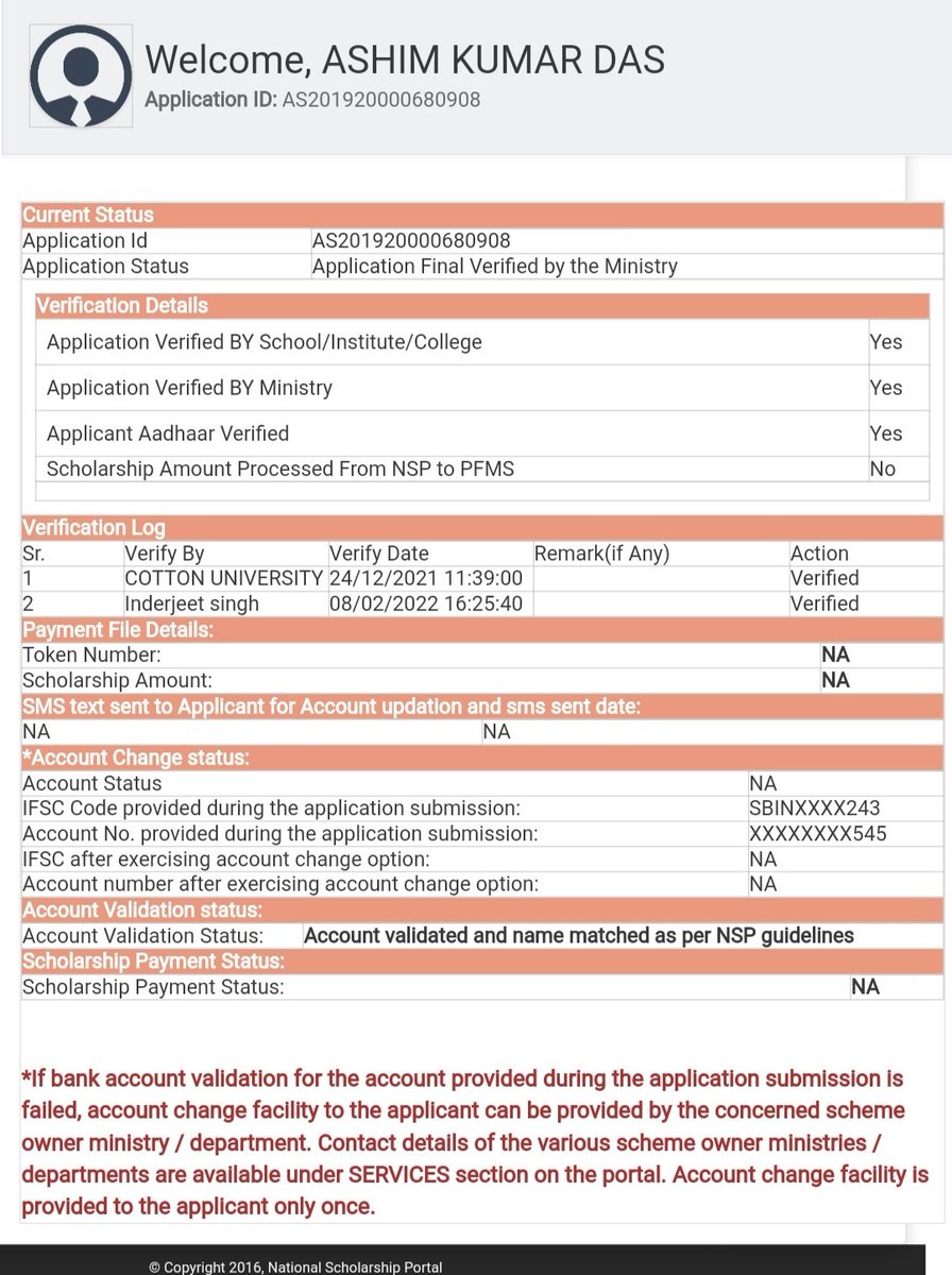 Ashim240's tweet photo. #pfmsrejection
#ishanudayscholarship
#ugc

@himantabiswa @narendramodi @ranojpeguassam
@ugcindia
@Allassamstudent
@pratidintime 
#payourmoney https://t.co/be46MWQUzf