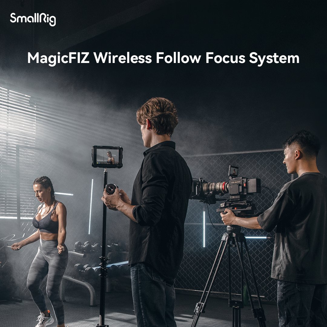 SmallRigGlobal's tweet photo. #INTRODUCING #SmallRig MagicFIZ Wireless Follow Focus System
Learn More👉 https://t.co/opB6qg1jJR

Provides faster and more flexible follow focus combination solutions, bringing creators a more precise focus control experience.

#Filmming #photogear #filmmaker #camera #cameragear https://t.co/dkcnvJU3J4