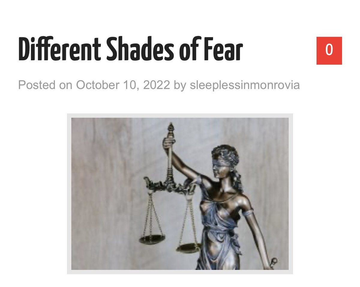 InMonrovia's tweet photo. Have you read this piece by Precious Cooper?

https://t.co/43yFhDTDV8 https://t.co/KRMvnSrs0A