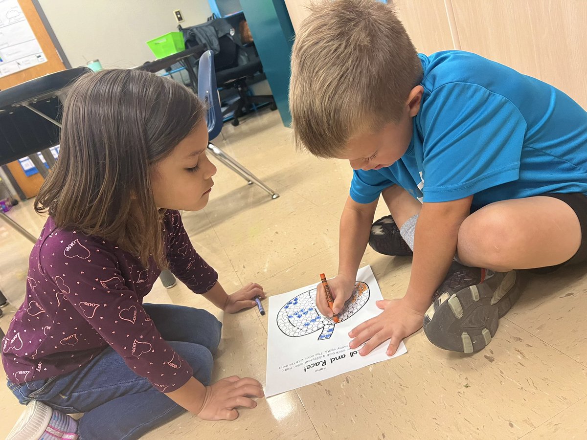 douglass_class's tweet photo. Roll and Race, math review, with a partner!
#STEAMatStribling https://t.co/HCzmMvvMgU