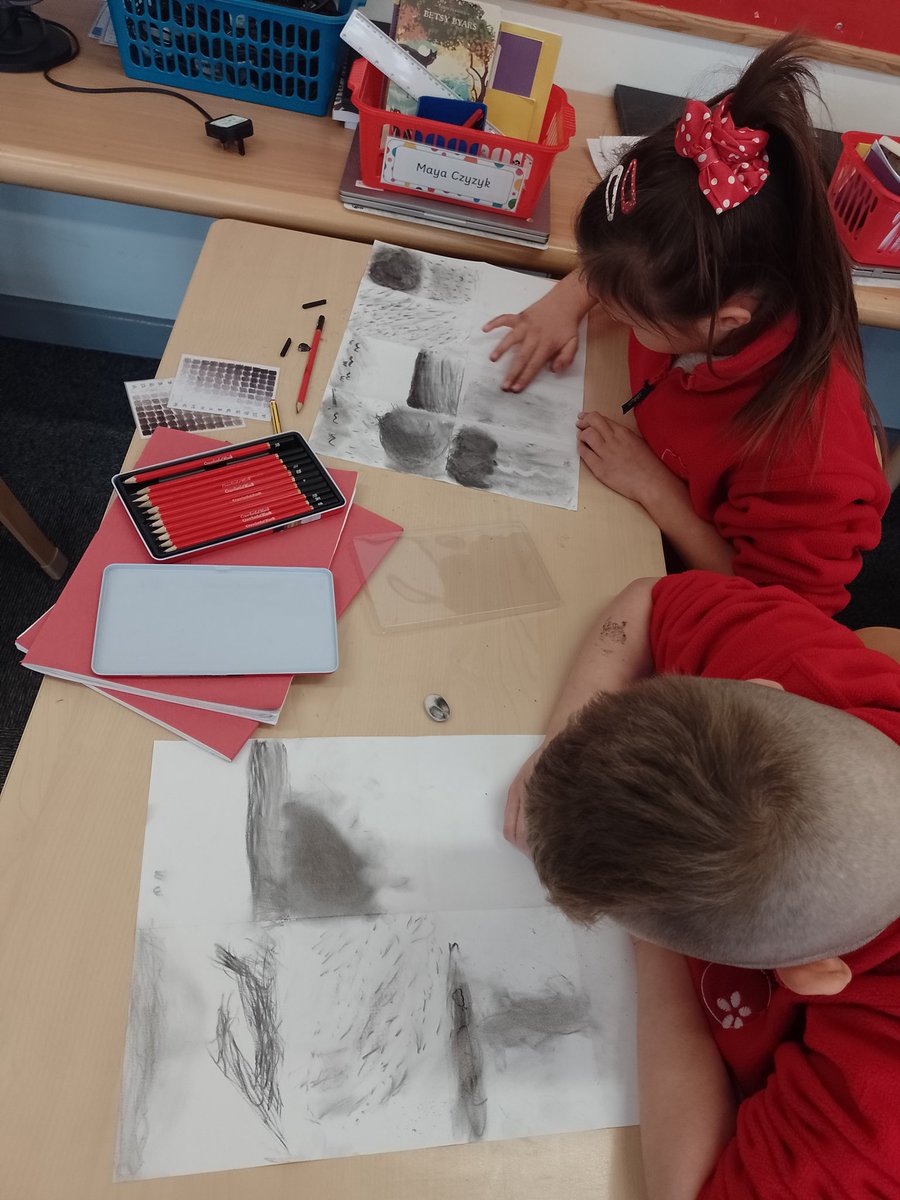 maybury_class4's tweet photo. Year 4 have been using sketching pencils and charcoal to create different atmospheres 🌊🌫️🌬️🌩️ https://t.co/5FH8NRcdnf