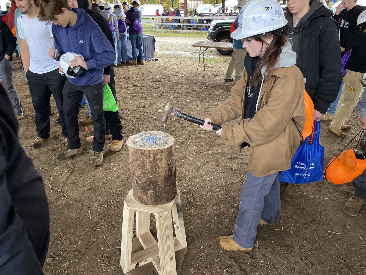 YOUTH REMODELING CAREER DAY:

Eleventh-grade students from Minuteman’s Carpentry, Electrical, Metal Fabrication and Welding, and Plumbing career majors attended the PRO New England Youth Remodeling Career Day at the Lancaster Fairgrounds on Tuesday.