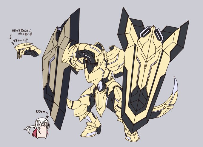 前考えついた鎧ドラゴンさんの決定版
変身前は優しくてでかいシスターさん(になる予定) 