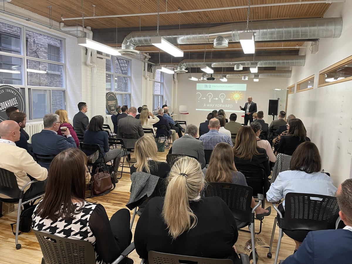 Warren Brown opens today’s sold out #THIAInnovationSummit