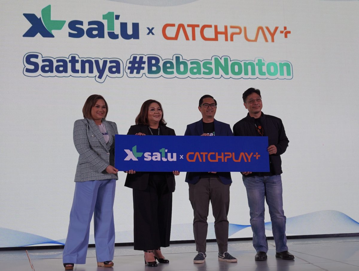 prokabar's tweet image. Asik, Pelanggan #XL Satu Bisa dapat Bonus #CATCHPLAY+ Movie Lovers 1 tahun. Kunjungi prokabar.com/asik-pelanggan… . #hdp #jaringandataterkuat #xlaxiata #xlsatu