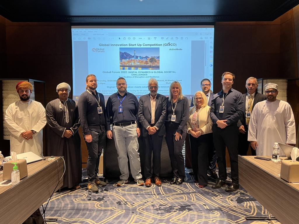 Congratulations to the 2022 Global Innovation Start Up Competitors (GI$CO) who presented a diverse and dynamic range of innovative solutions and capabilities for their respective topics and industries. #GlobalForumGF #Muscat