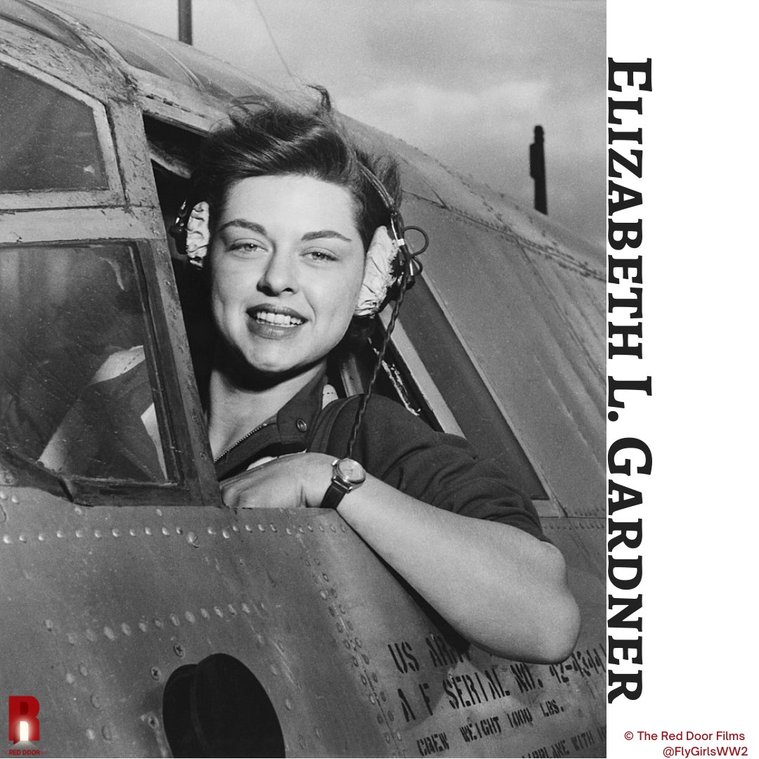 FlyGirlsWW2's tweet photo. #TBT Elizabeth L. Gardner was one of the first American female military pilots and the subject of one of the most well-known staples for her photo of sitting in the pilot's seat of a Martin B-26 Marauder. #WASP #WomeninAviation #femaleaviators @WomenInAviation @FlyingIsFemale https://t.co/tEAY2Hs1mY