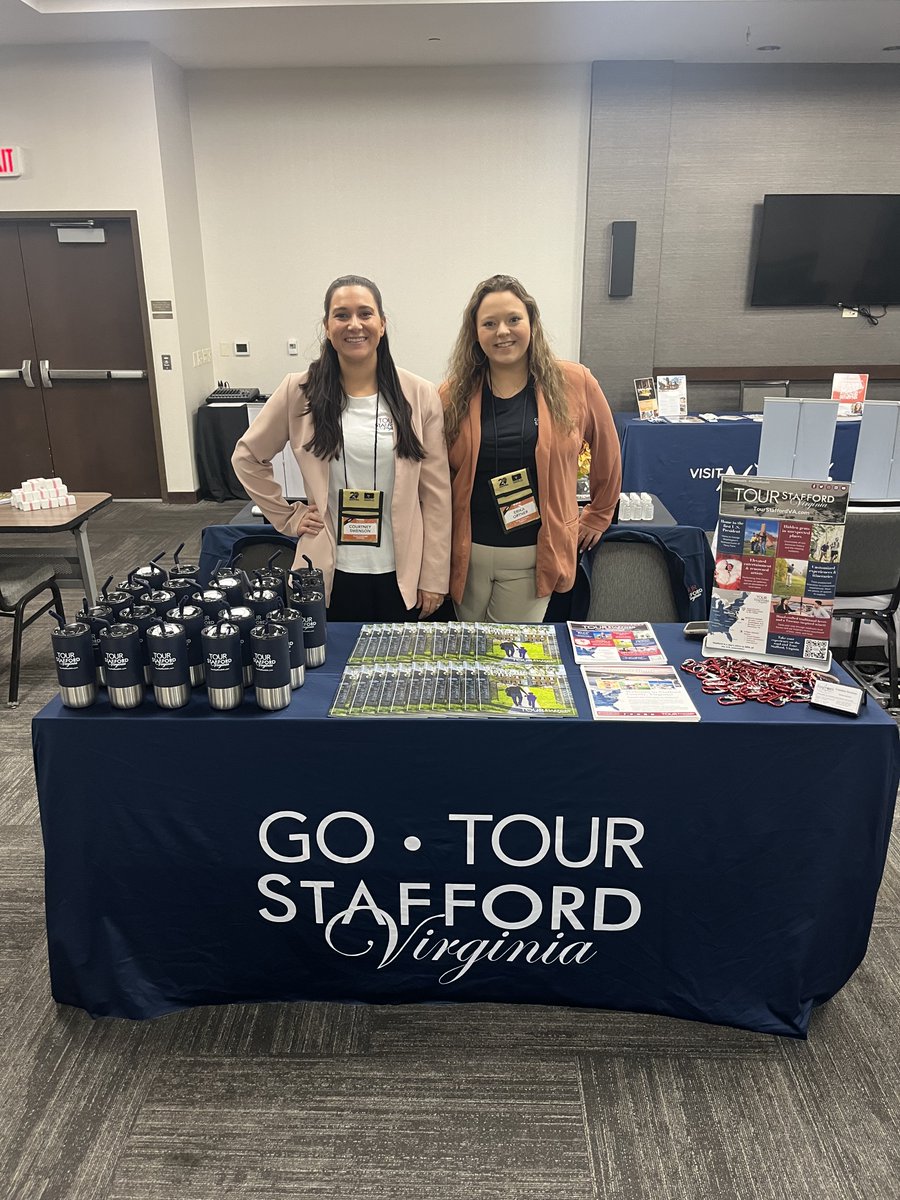 TourStaffordVa's tweet photo. Our team is attending MATPRA Media Marketplace and is excited to connect with national travel writers and journalists to share the amazing experiences and hidden gems of Stafford, VA.

#TourStaffordVA #WhatsNextStafford #matpracentralpa2022 #matpra 
@matpra @StaffordEconDev https://t.co/9N7e936SFe