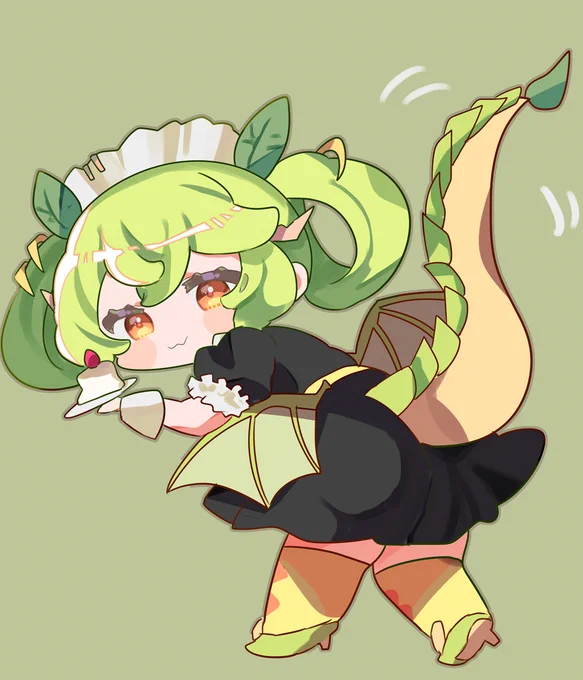 尻尾が器用で可愛いねえ
