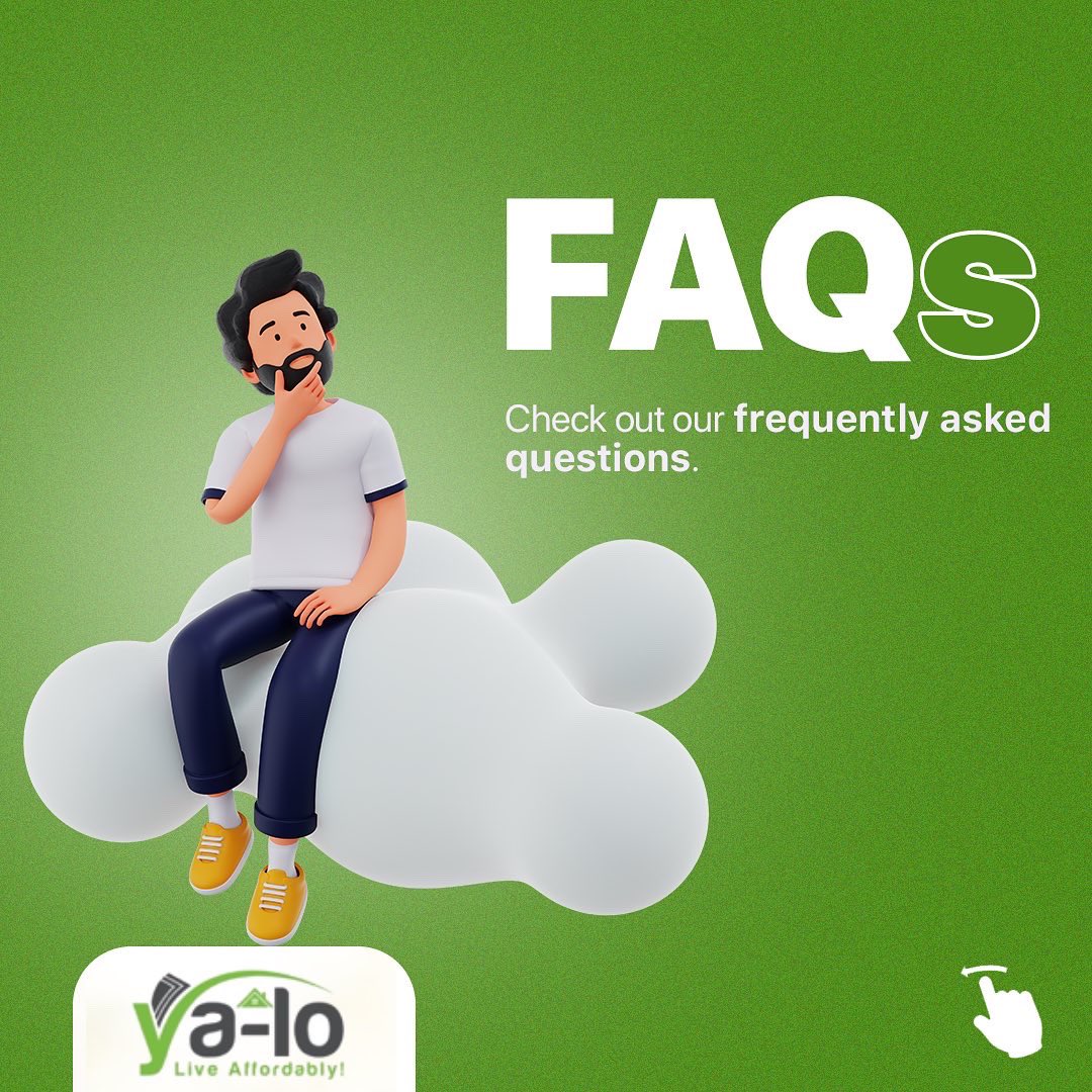 YaloAfrica's tweet photo. How well do you know YALO??
Check out our FAQs and know what we are all about!
#fintech
#proptechstartup
#yalo #realestate #realestateagent #realestatedevelopments #realestatetechnology #beautifuldecor #realestateinvesting #realestategoals #realestatetips #lagosrealestate https://t.co/8vQQtogqEj