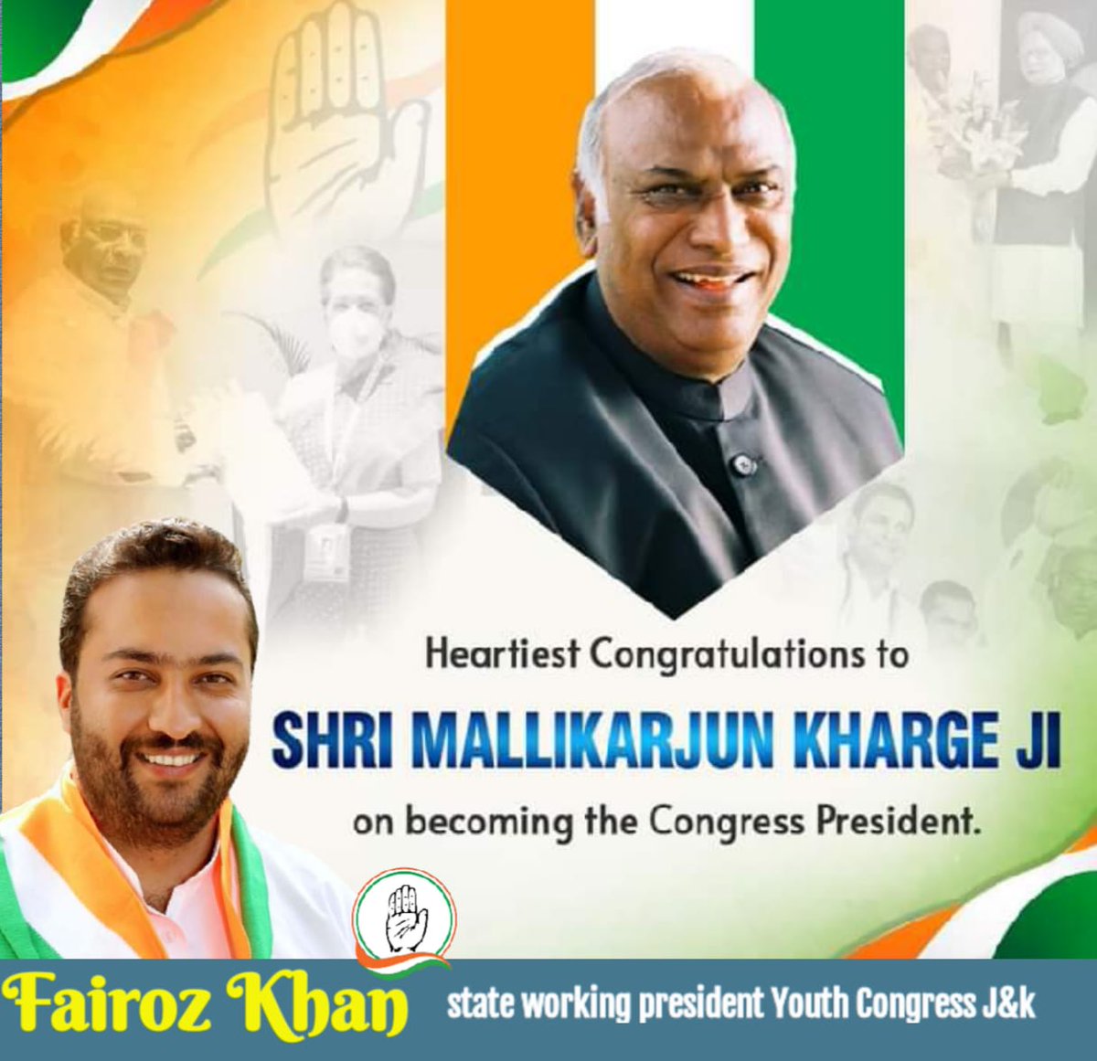 Mallikarjun Kharge on X: Many congratulations to the young and