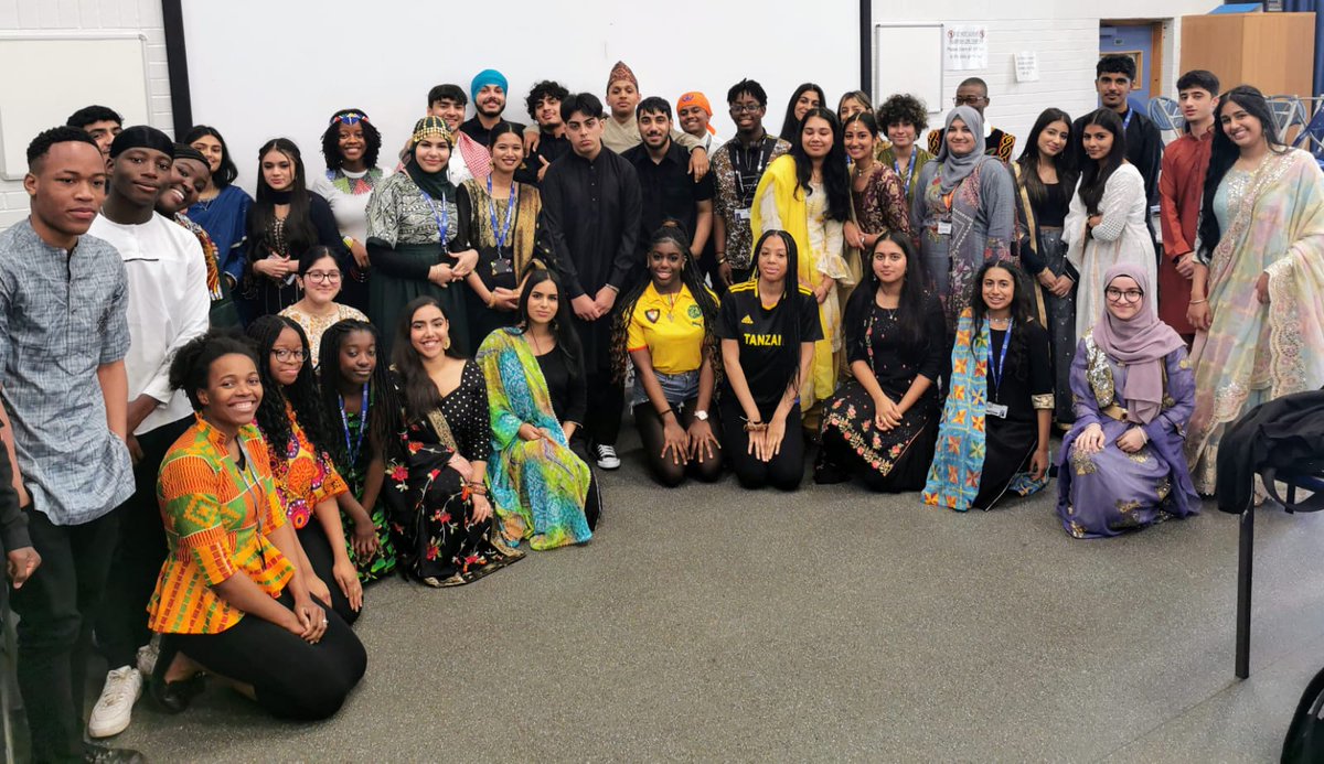 ChelloSixthForm's tweet photo. An incredible day at Chellaston Academy 6th Form! Today we celebrated together the cultural diversity of our student body. It was a privilege to learn more about our students and their cultural heritage. https://t.co/Q5BTdDhLa9