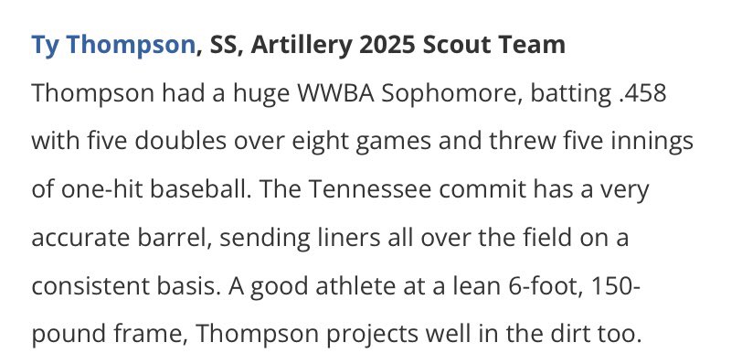 Artillery Baseball tweet media