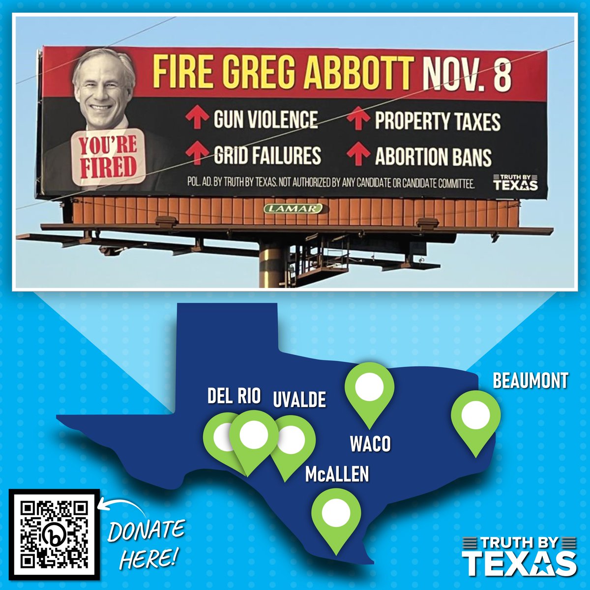 Truth By Texas On Twitter We Have 6 Billboards Going LIVE Across truth-by-texas-on-twitter-we-have-6-billboards-going-live-across