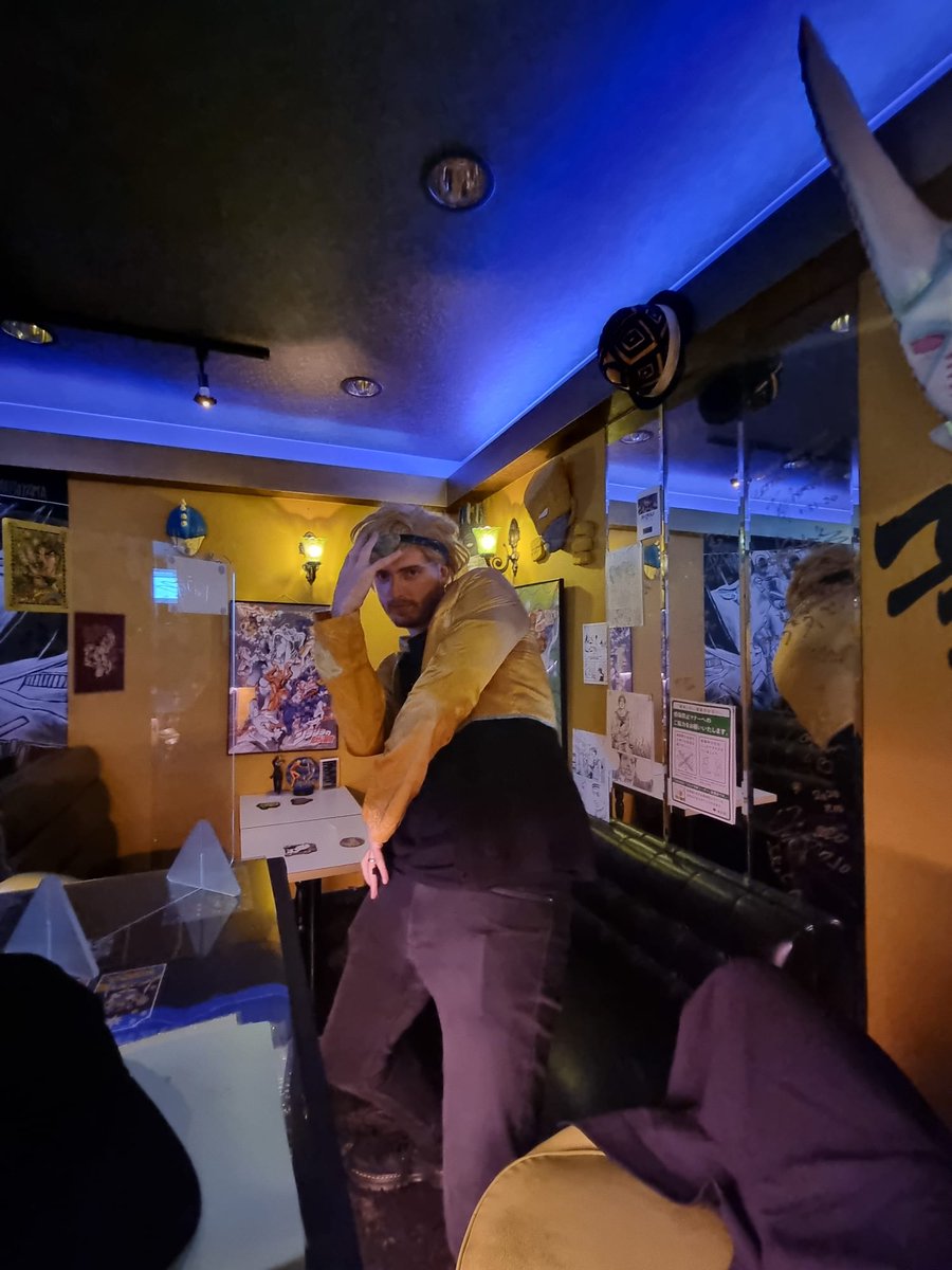 KanePritchard's tweet photo. @DIO_JOLYNE Had a great time at the Dio Bar in Nakano tonight! Thank you for your hospitality and kindness! https://t.co/IQcS3dhy30