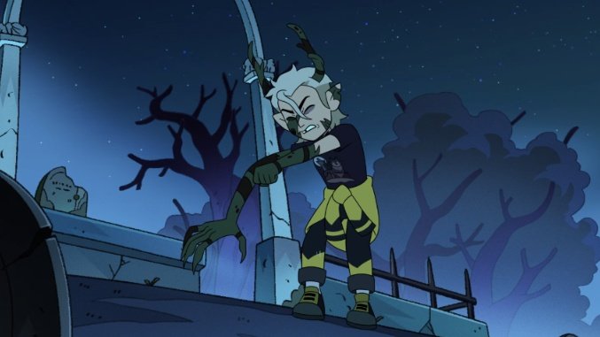 //toh spoilers

i think we should talk more ab how hunter actually threw a punch at belos while he was trying to take control again