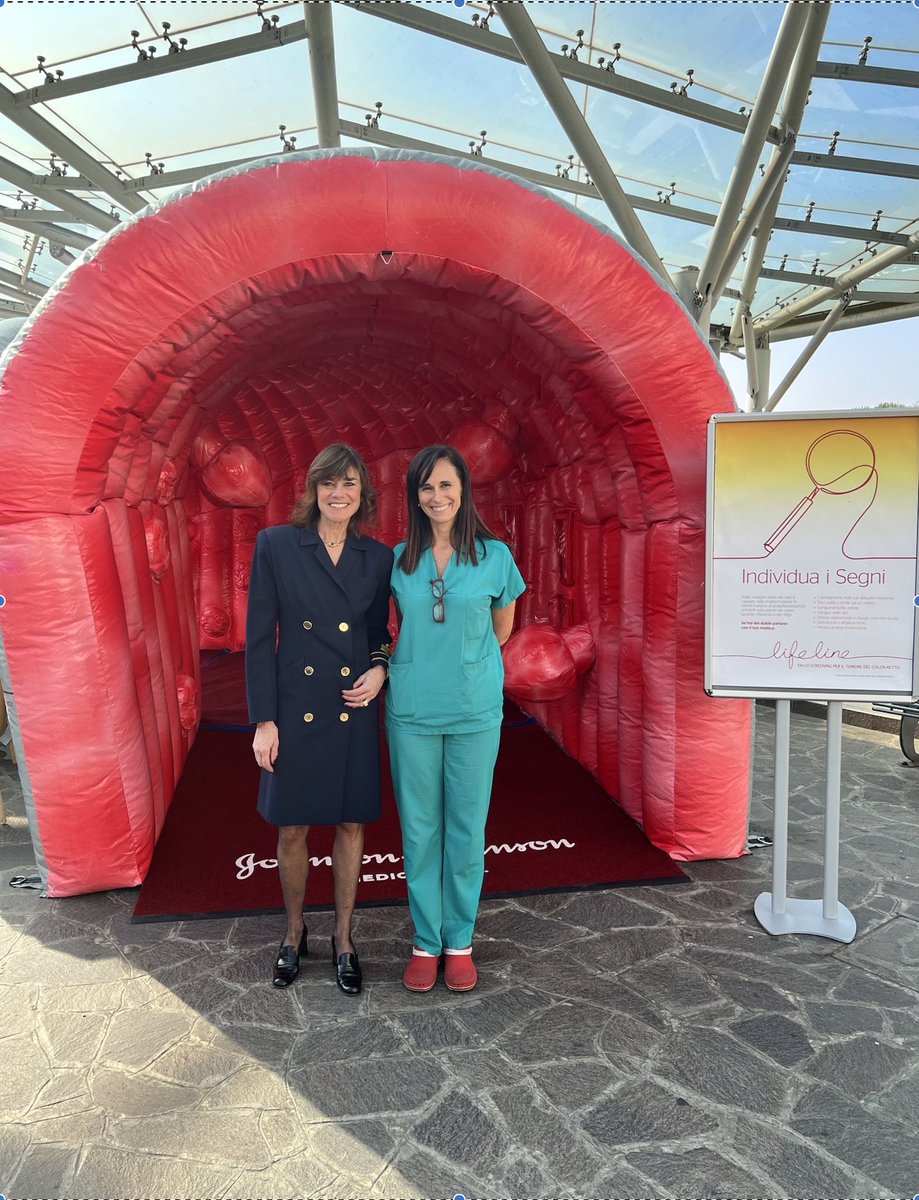 GiuliaCavestro's tweet photo. Information and prevention can also be a winning combination when it comes to #colorectalcancer.
Yesterday we host at @SanRaffaeleMI the "Lifeline" initiative, supported by J&amp;J Medtech to inform citizens about the signs, symptoms, familiarity and importance of screening. https://t.co/nzU5QJ7uIq