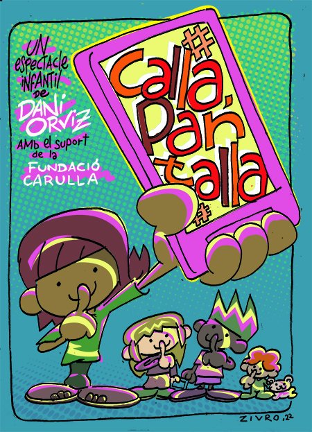 leinadzivro's tweet photo. ¡Estrenamos #CALLAPANTALLA! El espectáculo infantil creado en colaboración con la associació solidaria @lallumeneta i con el apoyo de @FundacioCarulla sube al escenario el próximo viernes 28 de octubre a las 18.00 en la Biblioteca La Florida. ¡Os esperamos! https://t.co/NehqXd1wAS