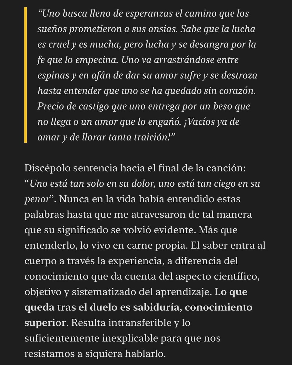 No hay mejor soundtrack que un tango para mi ultima newsletter. Cocinar y escribir como acto para recordar. Léelo y suscribite en:

open.substack.com/pub/lujanmv/p/…