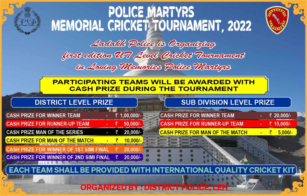District Police Leh tweet media
