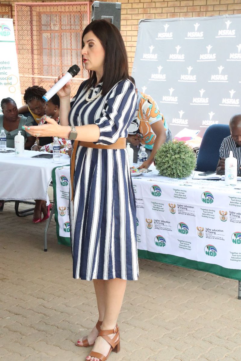 HigherEduGovZA's tweet image. Mayor of Modimolle-Mookgopong Local Municipality Marlene van Staden reminded learners that the whole Municipality is expecting them to produce 100 % pass rate  #PreMatrictalk