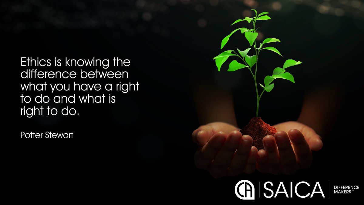 saica_za's tweet photo. Happy Global Ethics day #globalethicsday #ethicsday #globalethicsday2022 #ethics #differencemakers https://t.co/9i9fruhiEm