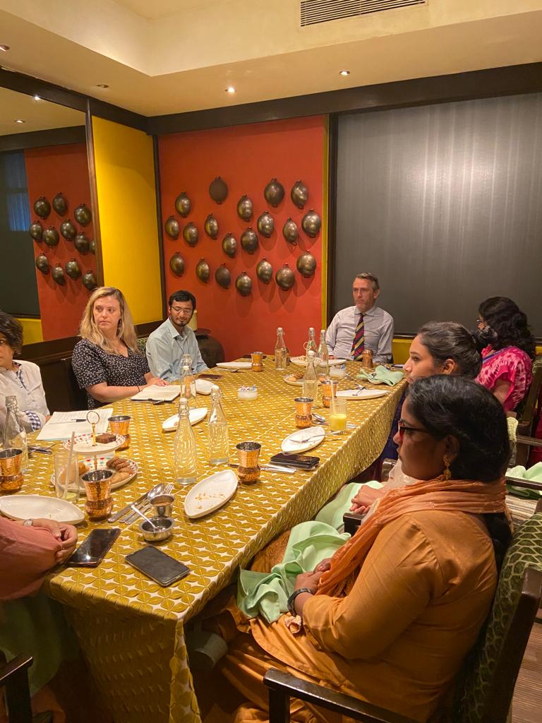 RubarooHyd's tweet photo. Moments of powerful reflection and experiences of our #Interfaith #Alumni from #AgaazeBaatcheet #IYLP2022 with @UKinHyderabad @UKinIndia @nalrag @nikitadoval @Imogen26510150 @FaizJiwani https://t.co/4ko6sn8Ypk