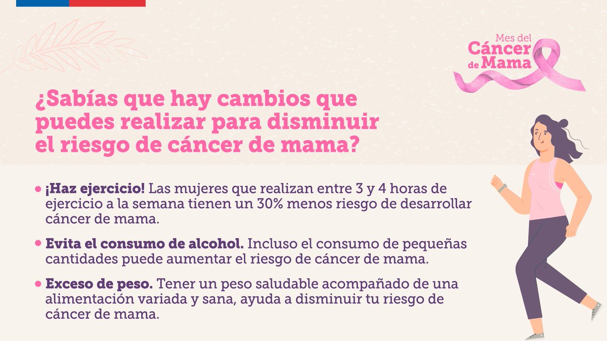 SeremiSaludM's tweet photo. Hoy es el Día Mundial de la Lucha Contra el #CáncerDeMama🎀 oportunidad en que como Seremi de Salud Maule hacemos un llamado a la prevención y detección precoz para un mejor diagnóstico.

#HazteLaMamografía https://t.co/ShNgQWGwu4