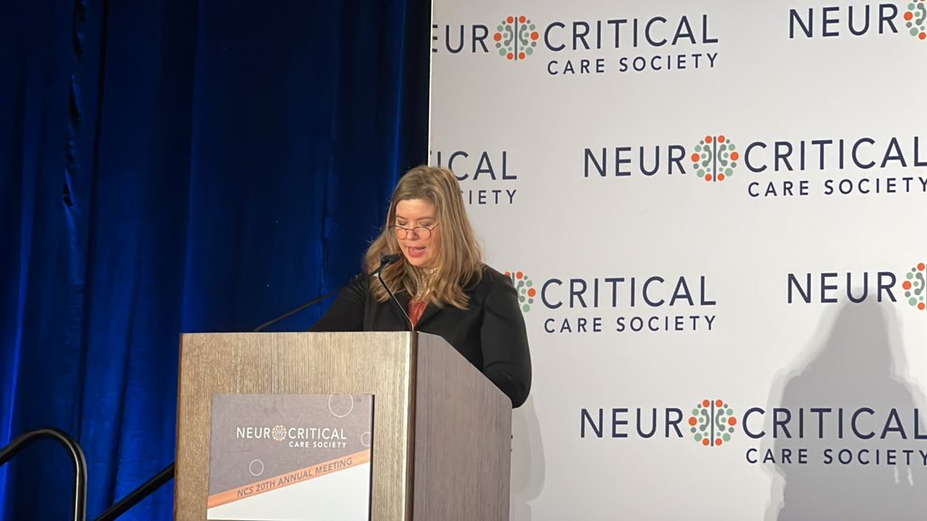 Congratulations Sarah!! We are so thrilled you’re the new President of @neurocritical!! UW represent!!! @UWMedNSI @uwnccs @UWNeurology @UWAnesthPainMed @uwmnewsroom