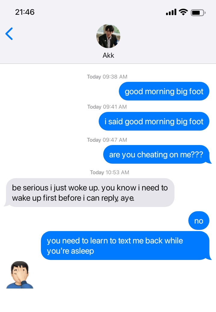 rosyyprim's tweet photo. #AyanAkk leaked conversation part 4: aye, be serious. 😭 https://t.co/LtjLYQyNzp