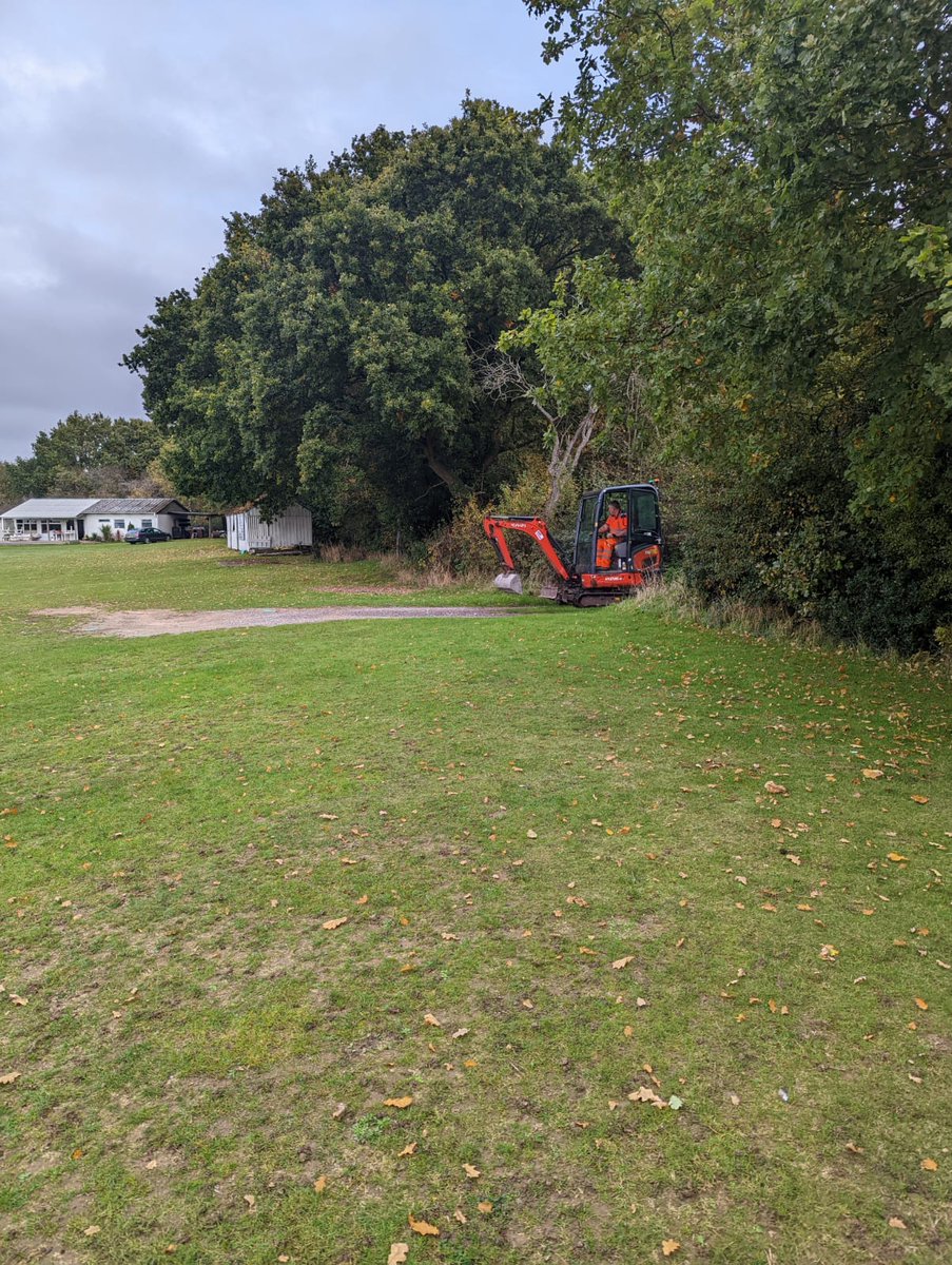 CookhillCC's tweet photo. Work starts today on installation of our brand new Non Turf Pitch... 🏏

#YouuuRoosters 🏏🐔🐓 https://t.co/rtxTQoYzbH