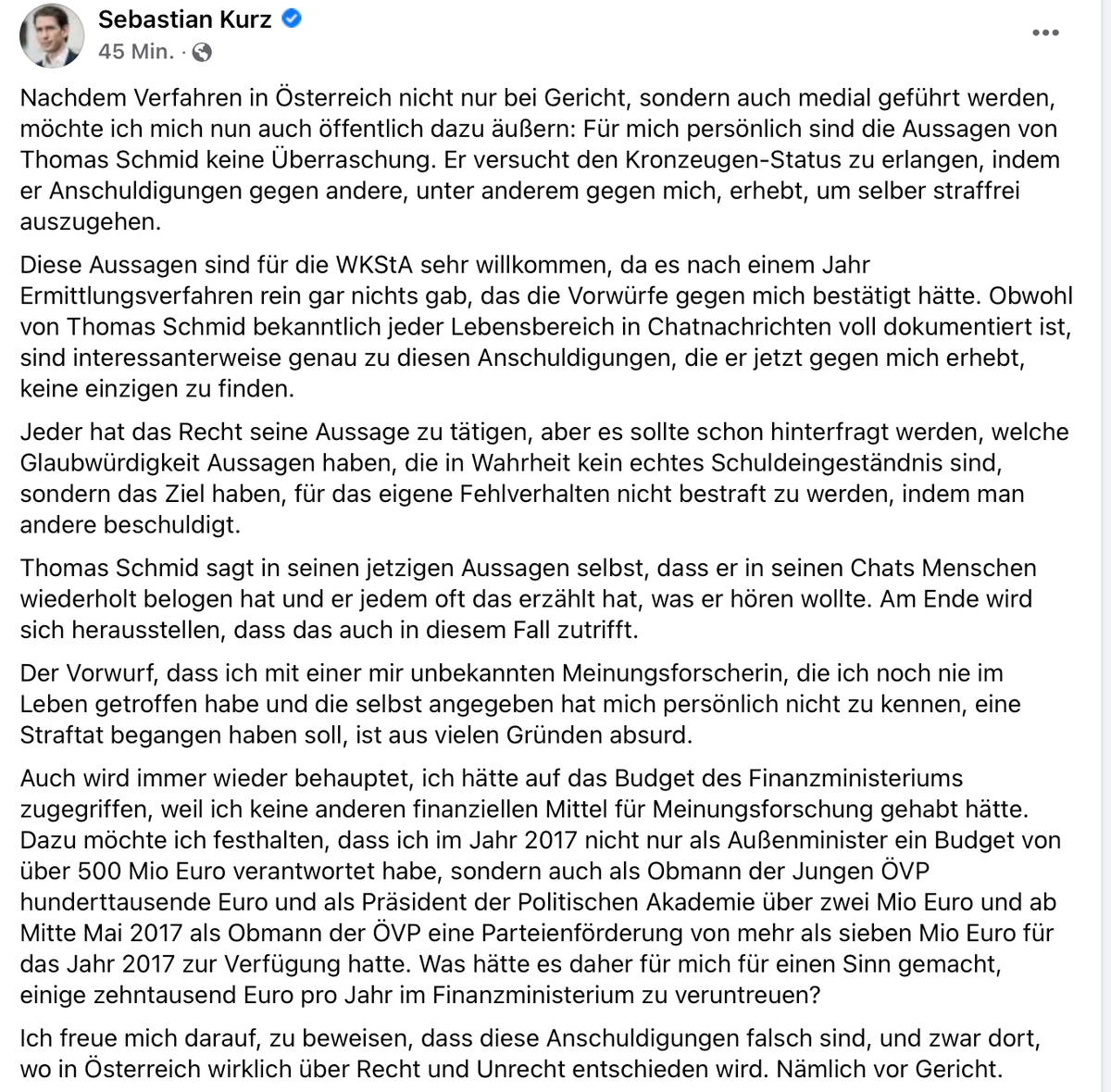 Ich hätte nicht gedacht, dass ich so schnell wieder dazukomme die Rhetorik von Sebastian Kurz zu analysieren. Aber hier sind wir nun. Schauen wir uns sein Verteidigungs-Statement einmal genauer an: #natsanalyse